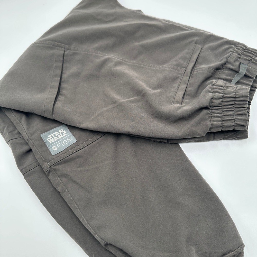 FIGS  Star Wars Mandalorian Jogger Scrub Pants Mens L Limited Edition Cargo Tech
